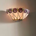 Endon 64178 - Tiffany sienas gaismeklis HUTCHINSON 1xE14/40W/230V