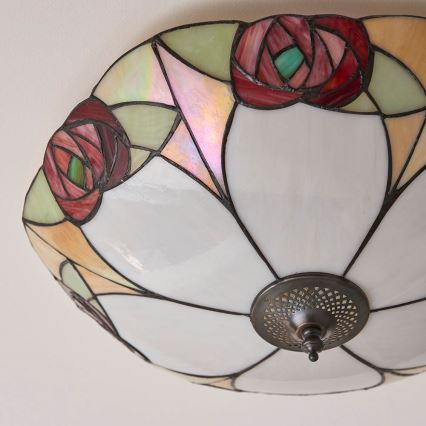 Endon 64182 - Griestu lampa INGRAM 2xE27/60W/230V d. 45 cm