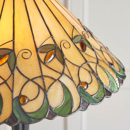 Endon 64192 - Grīdas lampa JAMELIA 2xE27/60W/230V diam. 50 cm