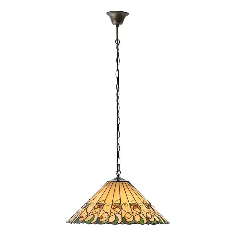 Endon 64194 - Lustra ar ķēdi JAMELIA 3xE27/60W/230V d. 50 cm