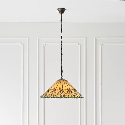Endon 64194 - Lustra ar ķēdi JAMELIA 3xE27/60W/230V d. 50 cm