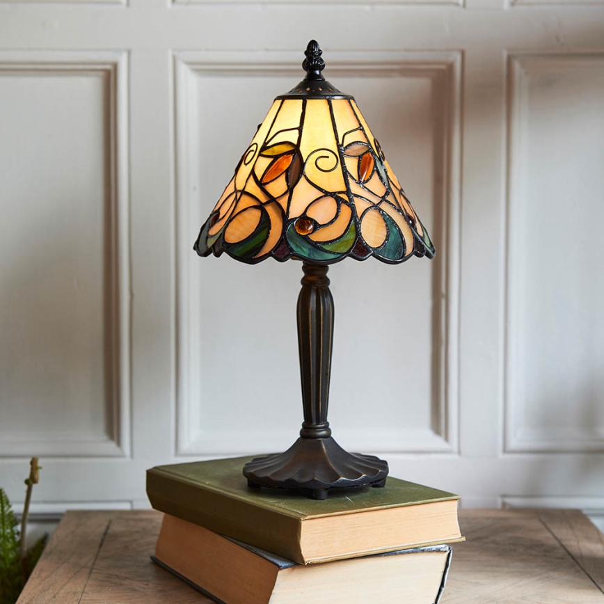 Endon 64196 - Galda lampa JAMELIA 1xE14/40W/230V d. 20 cm