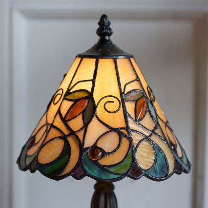 Endon 64196 - Galda lampa JAMELIA 1xE14/40W/230V d. 20 cm