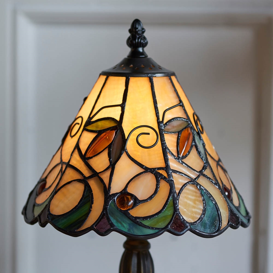 Endon 64196 - Galda lampa JAMELIA 1xE14/40W/230V d. 20 cm