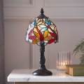 Endon 64246 - Galda lampa Tiffany LORETTE 1xE14/40W/230V diametrs 15 cm