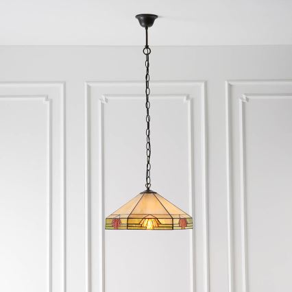 Endon 64285 - Lustra ar ķēdi NEVADA 1xE27/60W/230V d. 35 cm