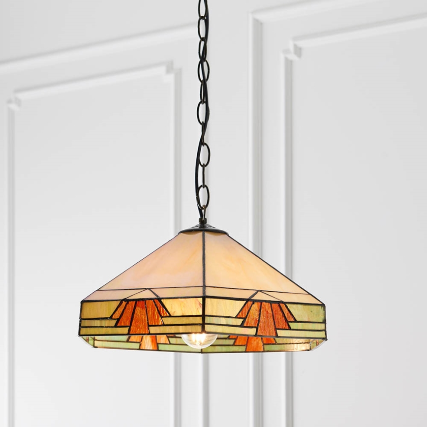 Endon 64285 - Lustra ar ķēdi NEVADA 1xE27/60W/230V d. 35 cm