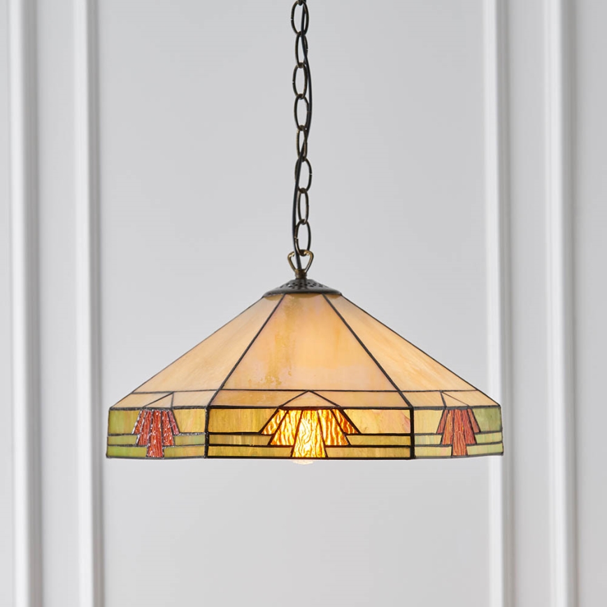Endon 64285 - Lustra ar ķēdi NEVADA 1xE27/60W/230V d. 35 cm