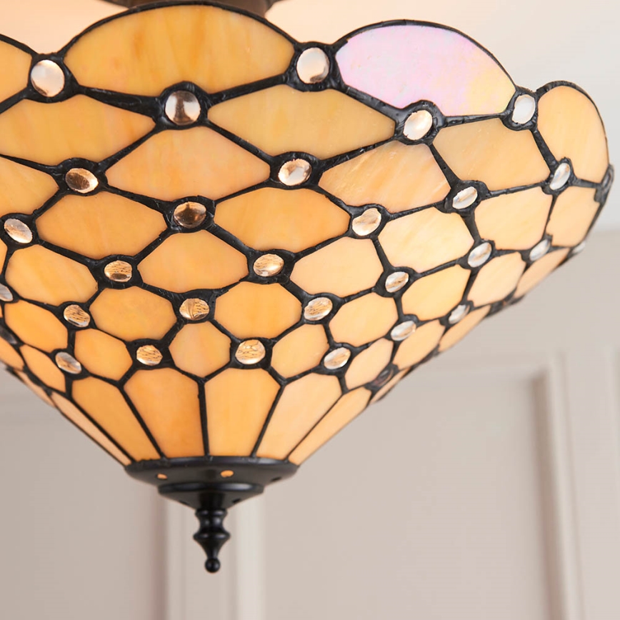 Endon 64300 - Virsapmetuma lustra PEARL 3xE27/60W/230V d. 37 cm