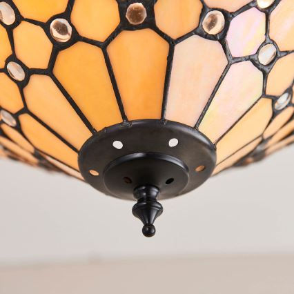 Endon 64300 - Virsapmetuma lustra PEARL 3xE27/60W/230V d. 37 cm