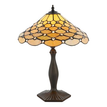 Endon 64301 - Galda lampa PEARL 1xE27/60W/230V d. 37 cm