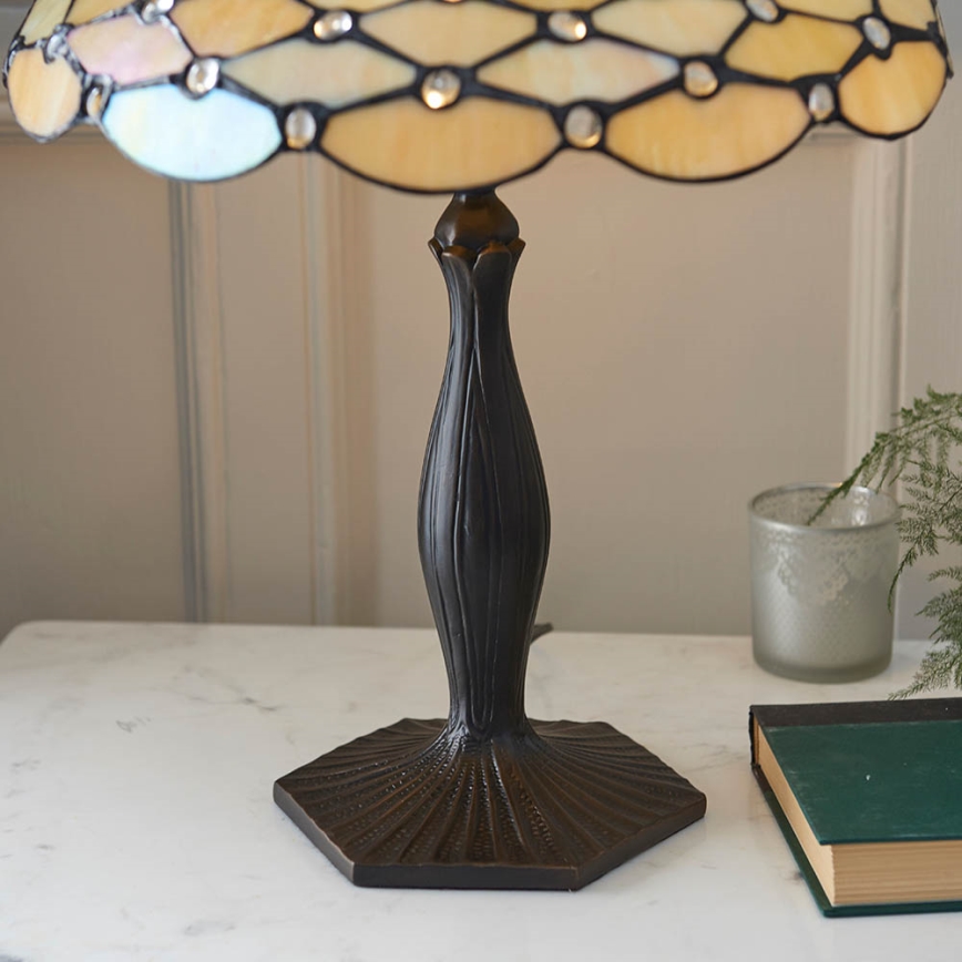 Endon 64301 - Galda lampa PEARL 1xE27/60W/230V d. 37 cm