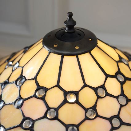 Endon 64301 - Galda lampa PEARL 1xE27/60W/230V d. 37 cm