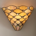 Endon 64302 - Sienas gaismeklis Tiffany PEARL 1xE14/40W/230V