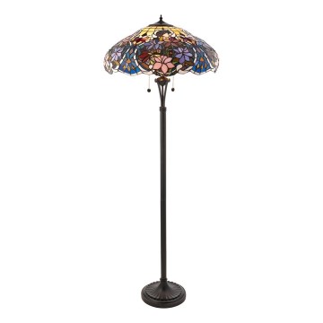 Endon 64323 - Grīdas lampa SULLIVAN 2xE27/60W/230V diam. 56 cm