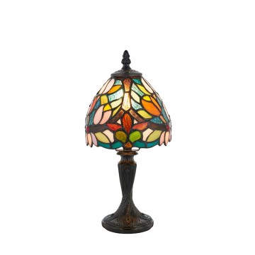 Endon 64331 - Tiffany stila galda lampa SYLVETTE 1xE14/40W/230V Ø 15 cm