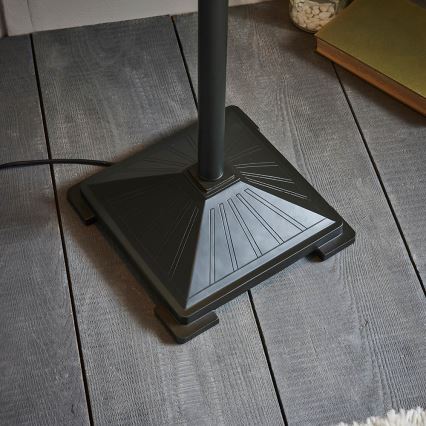 Endon 64383 - Grīdas lampa WILLIOW 2xE27/60W/230V Ø 42,5 cm