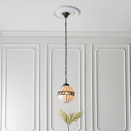Endon 67044 - Lustra ar ķēdi FARGO 1xE14/40W/230V d. 25,5 cm