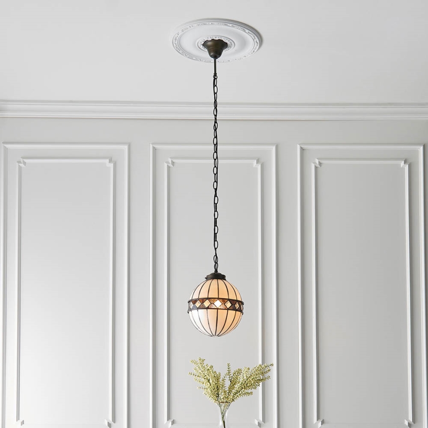 Endon 67044 - Lustra ar ķēdi FARGO 1xE14/40W/230V d. 25,5 cm