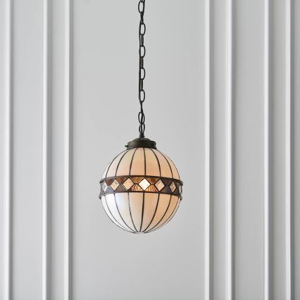 Endon 67044 - Lustra ar ķēdi FARGO 1xE14/40W/230V d. 25,5 cm