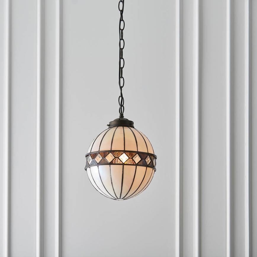 Endon 67044 - Lustra ar ķēdi FARGO 1xE14/40W/230V d. 25,5 cm