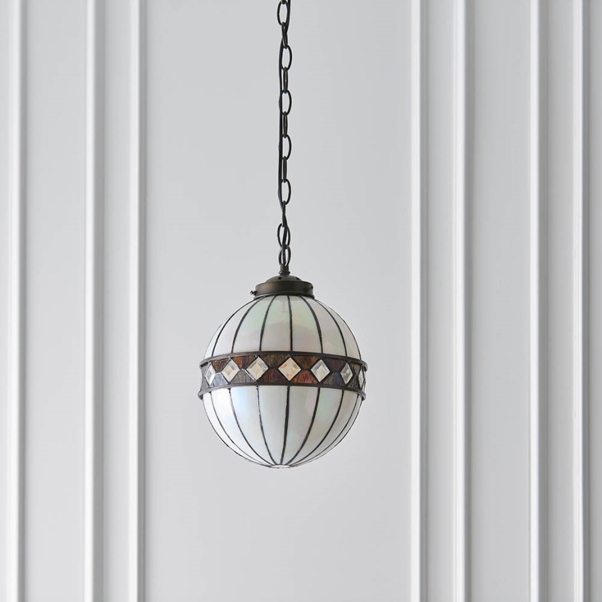 Endon 67044 - Lustra ar ķēdi FARGO 1xE14/40W/230V d. 25,5 cm