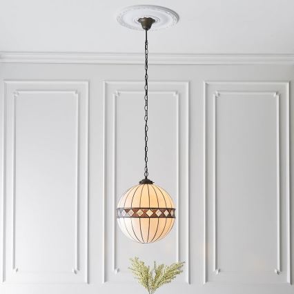Endon 67045 - Lustra ar ķēdi FARGO 1xE27/60W/230V d. 40 cm