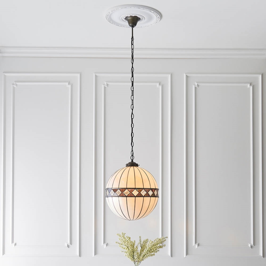 Endon 67045 - Lustra ar ķēdi FARGO 1xE27/60W/230V d. 40 cm