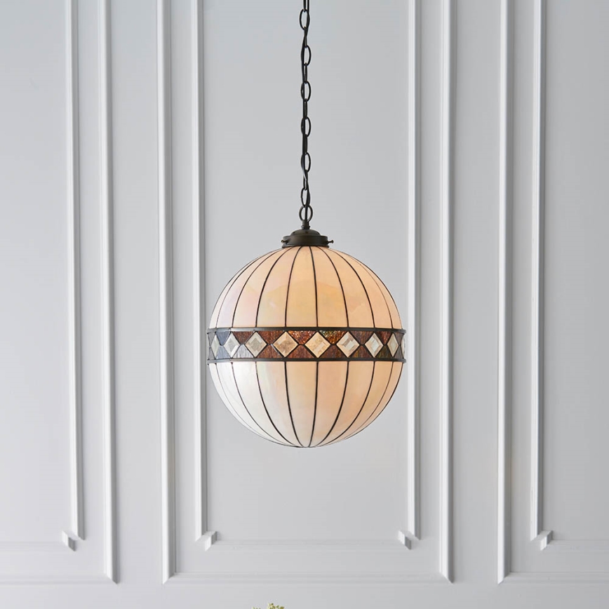Endon 67045 - Lustra ar ķēdi FARGO 1xE27/60W/230V d. 40 cm