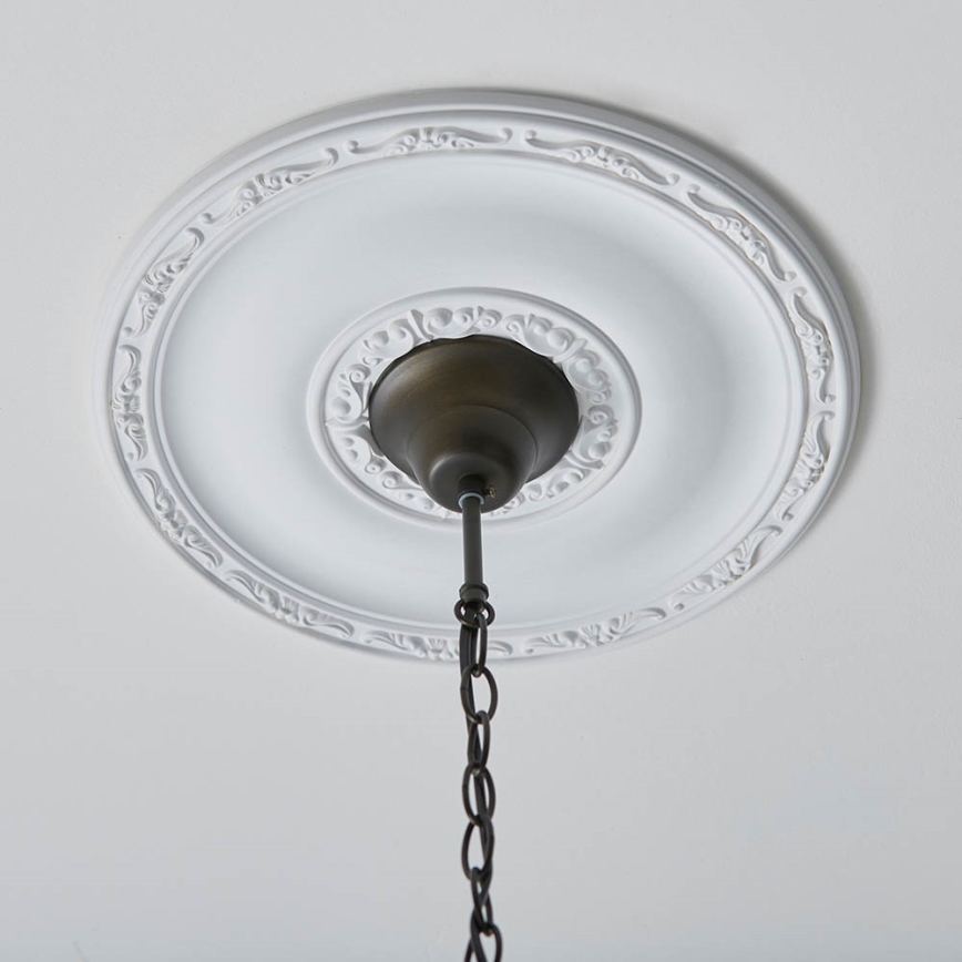 Endon 67045 - Tiffany FARGO lustra ar ķēdi 1xE27/60W/230V, diam. 40 cm