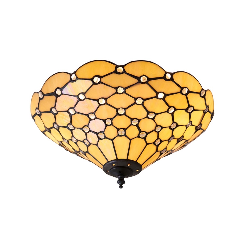 Endon 70242 - Griestu lampa PEARL 2xE27/60W/230V d. 37 cm