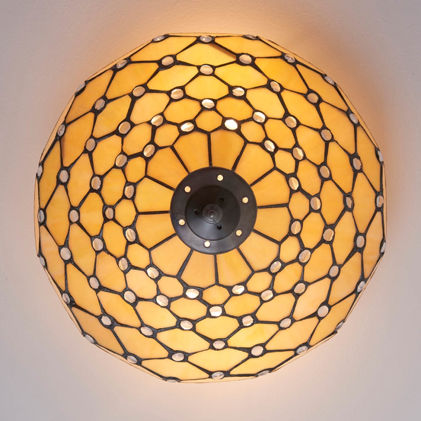 Endon 70242 - Griestu lampa PEARL 2xE27/60W/230V d. 37 cm