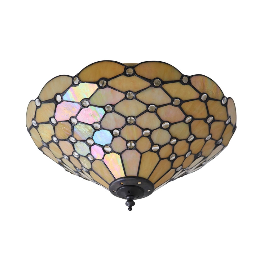 Endon 70242 - Griestu lampa PEARL 2xE27/60W/230V d. 37 cm