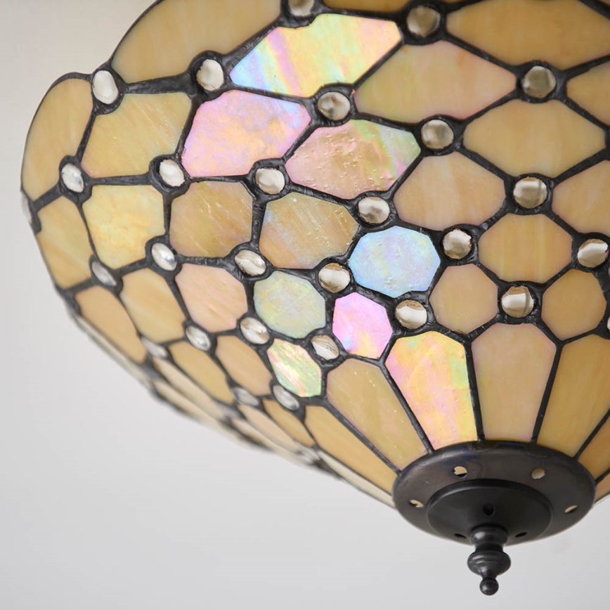 Endon 70242 - Griestu lampa PEARL 2xE27/60W/230V d. 37 cm