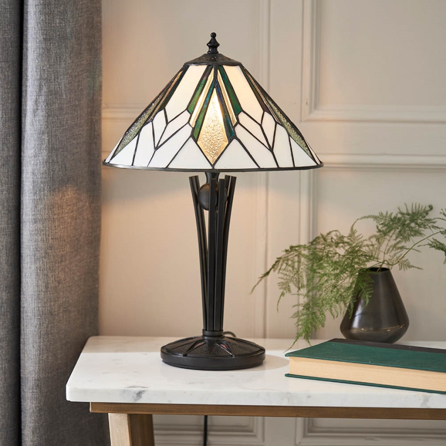 Endon 70365 - Galda lampa ASTORIA 1xE14/40W/230V d. 30 cm