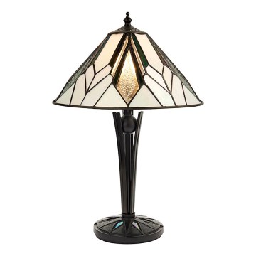 Endon 70365 - Galda lampa Tiffany ASTORIA 1xE14/40W/230V Ø 30 cm
