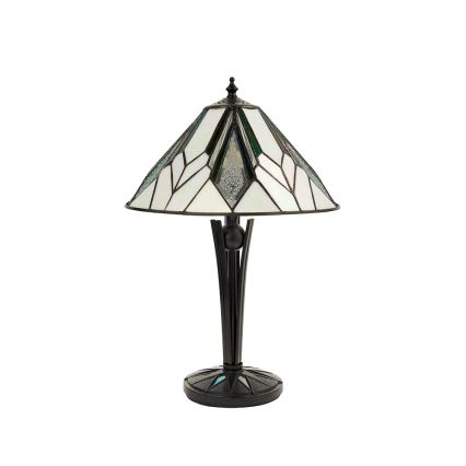 Endon 70365 - Galda lampa Tiffany ASTORIA 1xE14/40W/230V Ø 30 cm