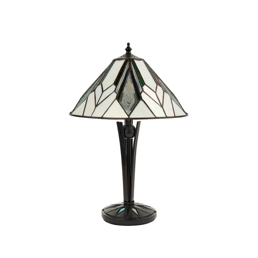 Endon 70365 - Galda lampa Tiffany ASTORIA 1xE14/40W/230V Ø 30 cm