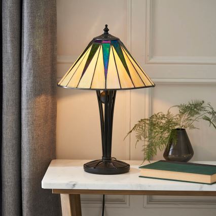 Endon 70367 - Galda lampa DARK STAR 1xE14/40W/230V d. 30 cm