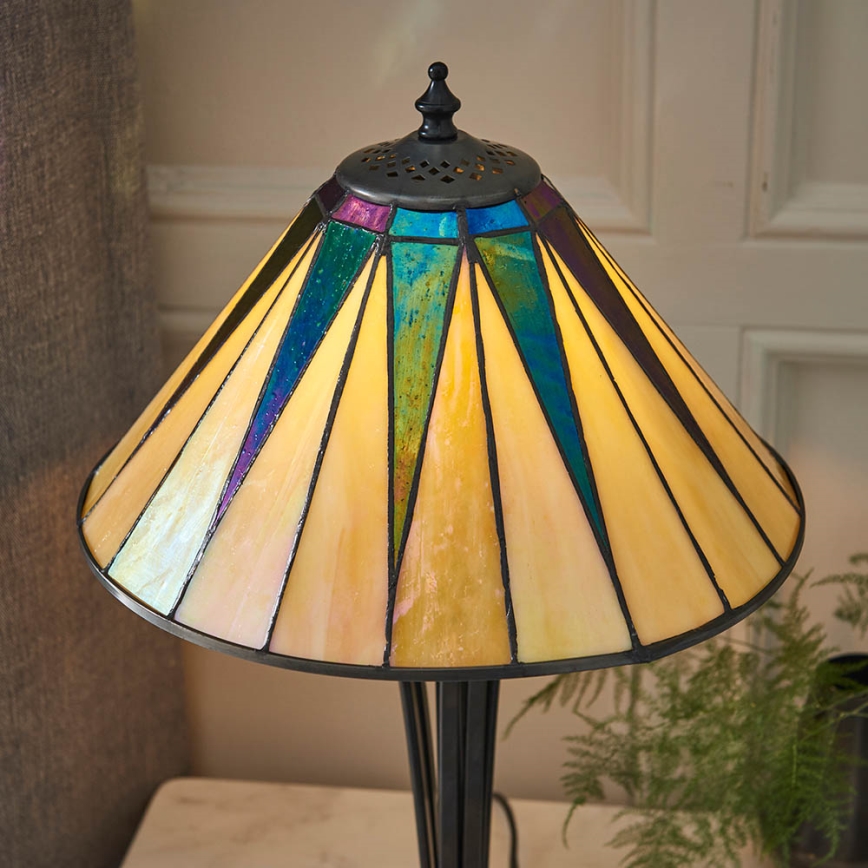 Endon 70367 - Galda lampa DARK STAR 1xE14/40W/230V d. 30 cm