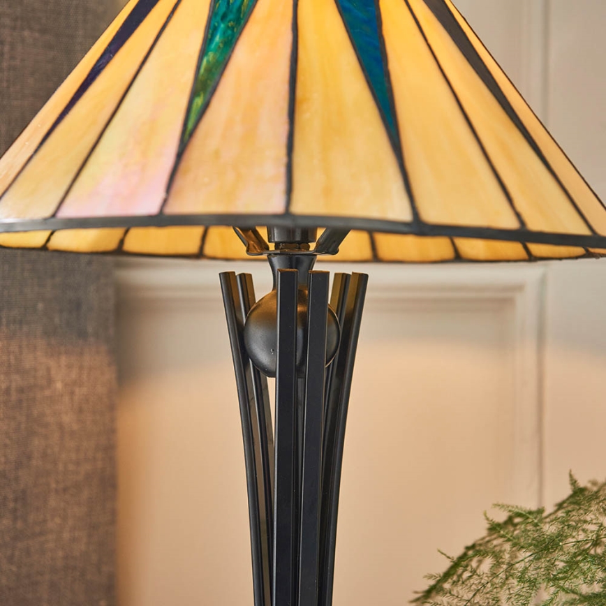 Endon 70367 - Galda lampa DARK STAR 1xE14/40W/230V d. 30 cm