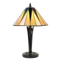 Endon 70367 - Galda lampa Tiffany DARK STAR 1xE14/40W/230V diam. 30 cm