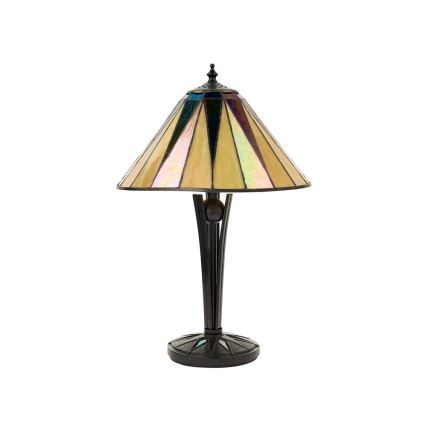 Endon 70367 - Galda lampa Tiffany DARK STAR 1xE14/40W/230V diam. 30 cm