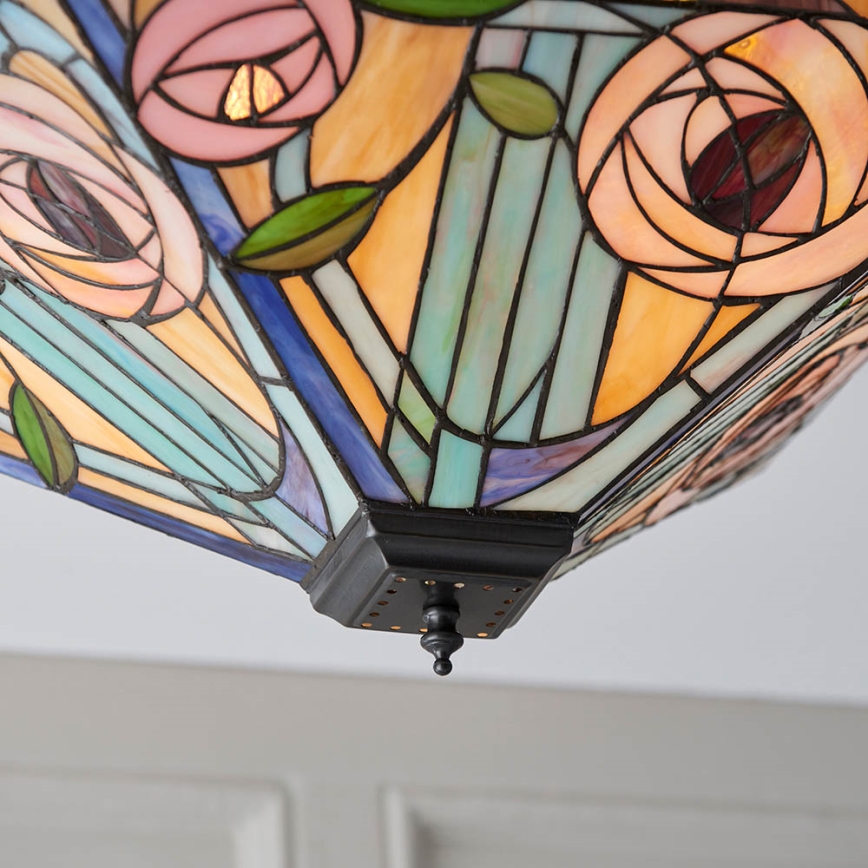 Endon 70698 - Griestu lampa WILLOW 2xE27/60W/230V