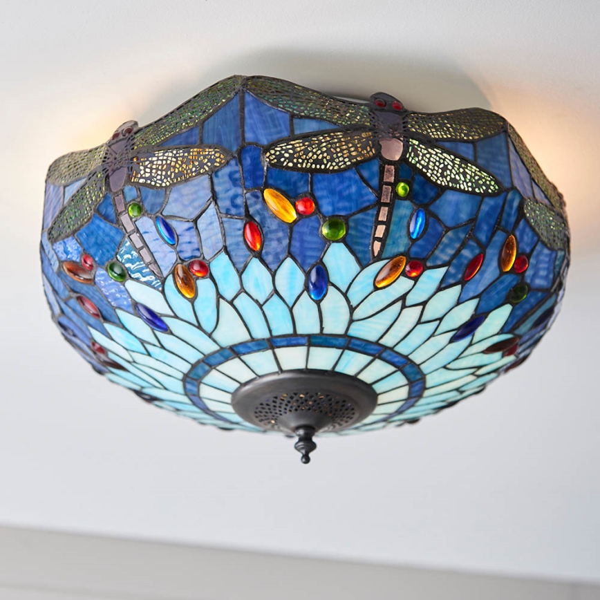 Endon 70722 - Griestu lampa SPĀRE 2xE27/60W/230V d. 41 cm