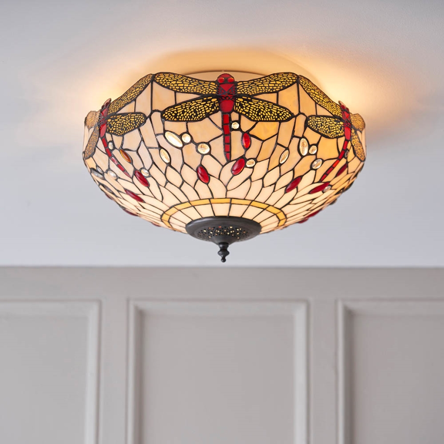 Endon 70723 - Griestu lampa SPĀRE 2xE27/60W/230V d. 41 cm