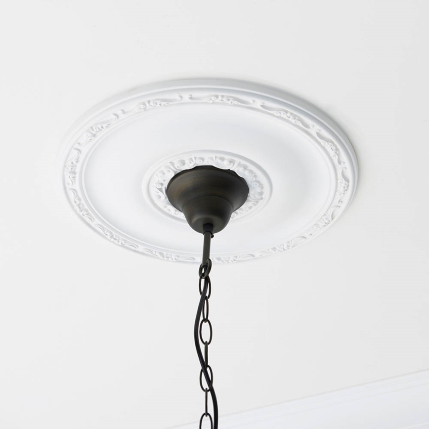 Endon 70824 - Lustra ar ķēdi Tiffany DRAGONFLY 3xE27/60W/230V Ø 41 cm