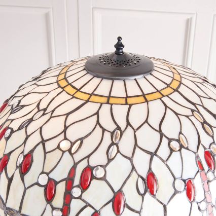 Endon 70940 - Stāvlampa DRAGONFLY 2xE27/60W/230V Ø 50 cm