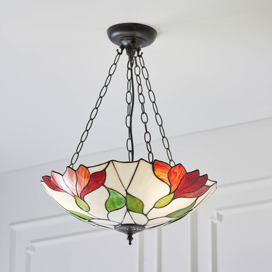 Endon 70946 - Lustra ar ķēdi BOTANICA 3xE27/60W/230V d. 45 cm