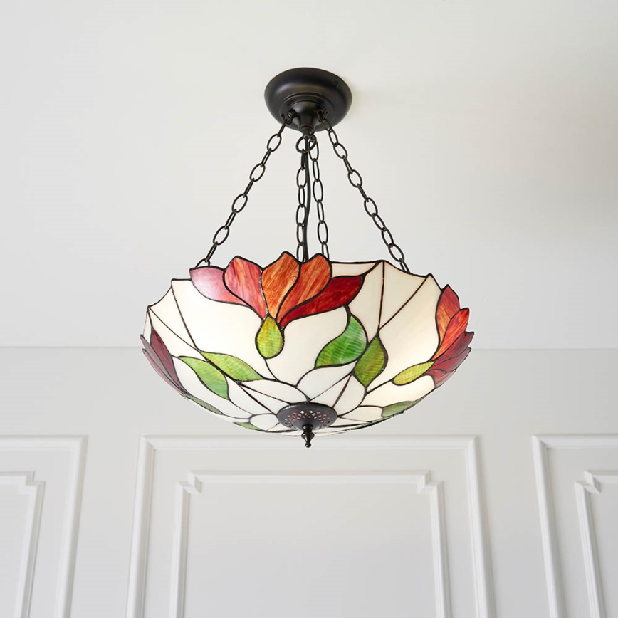 Endon 70946 - Lustra ar ķēdi BOTANICA 3xE27/60W/230V d. 45 cm